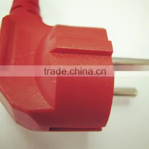 Russian Standard 2 Pin 16A/250V Red Russian Electrical Plug thumbnail-1