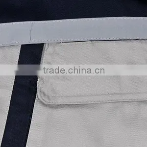 Autumn Long Sleeve Wearproof Reflective Stripe Cleaning Uniform thumbnail-6