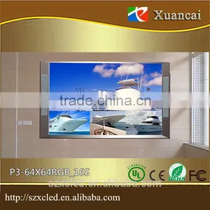 P3-64x64RGB (19.2X19.2CM) Indoor P3(3IN1) Full Color SMD Unit Board 16scanning 75 HUB p3 Led Module thumbnail-5