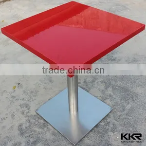 Modern Furniture Solid Surface Restaurant Dining Table thumbnail-6