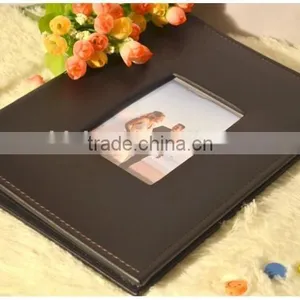 Top-quality Pu Leather Wedding Photo Album, Customized Logo Photo Album, Photo Album For Decoration thumbnail-1