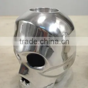Halloween Small Skull Candle Holder Tea Light,Halloween Skull Decorative Candle Holder thumbnail-1