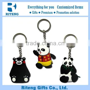 Customized PVC Keyring With Personalized Design thumbnail-1