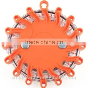 Dry Battery Led Warning Lamp With Magnet Durable TPR LED Emergency Light thumbnail-3