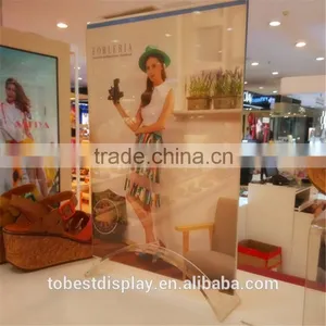 Shoe Store Acrylic Plastic Poster Holder, a3 Acrylic Sign Holder thumbnail-1