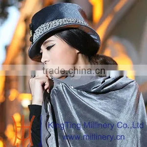 Competitive Pricing 100% Australian Black Velvet Hats thumbnail-1