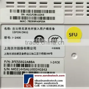 Alcatel Lucent Bell I-240E ONU FTTH ONT GPON ONU 4GE/FE+2 POTS Alcatel I-240E I-120E-Q I-040E thumbnail-2