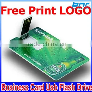 Customized Logo Business Card Usb Flash Drive for Best Electronic Free Gifts Quality Choice thumbnail-1