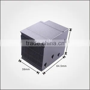 Extruded Aluminum Alloy Skived Fin Heatsink for Thermoelectric Cooling Moudle thumbnail-3