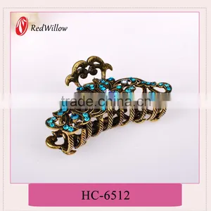 Hot Sell 2016 New Products Antique Crystal Claw Clip thumbnail-1