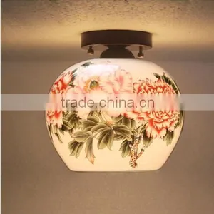 Chinese Style Wood Crafts Mode Led Living Room Ceiling Lighting thumbnail-1