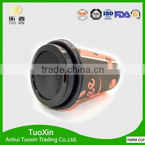 High Quality Different Size Coffee Cup With Plastic Lid thumbnail-2