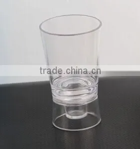 BPA Free 1.5OZ Plastic Shot Glass With Bottom thumbnail-1