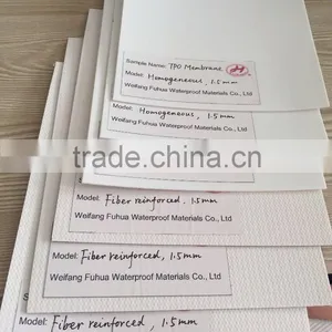 2016 New TPO Waterproofing Roof Membrane for Concrete Roof thumbnail-1
