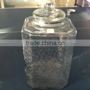 Clear Juice Jar With Lid thumbnail-1