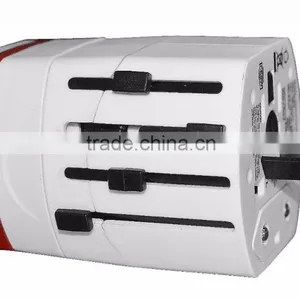 NEWEST World Travel Adapter With USB Charger of AINOVO thumbnail-3