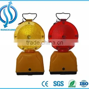 Flashing Road Safety Barricade Solar Warning Light for Sale thumbnail-3