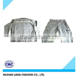Cotton Mens Reflective Safety Uniform/workwear thumbnail-1