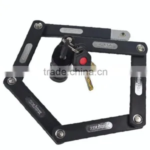 Hot Sale High Quality Factory Price Durable Fashionable Anti-theft Bicycle Folding Lock Bicycle Parts thumbnail-5