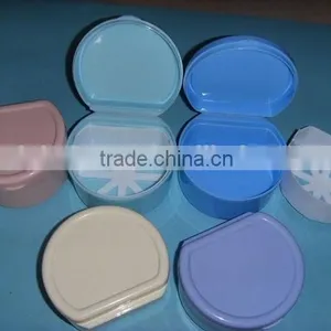 Wholesale Colorful Plastic Denture Box/ Dental Material Retainer Case With Low Price thumbnail-2
