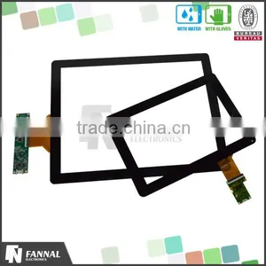 EXC7200 Glass+Glass Structure 15 Inch USB Multi Touch Screen Overlay Kit thumbnail-1
