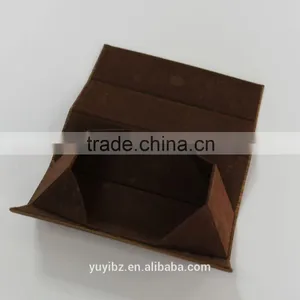 Wood Twill Folding Glasses Box Square Sunglasses Case thumbnail-5