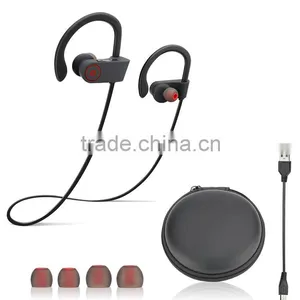 Factor Price JHO Wireless Bluetooth V4.1 Headphone Sport Sweatproof In-ear Stero Earphone With Mic Handsfree Calling thumbnail-2