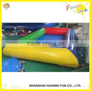 2015 China Best Quality Cheap Blue Inflatable Water Pool Square Swimming Pool for Water Balls for Kids Playing for Sale thumbnail-1