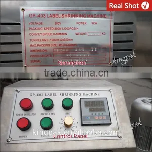 GP403 Semi-Auto Heat Shrink Sleeve Label Machine thumbnail-6