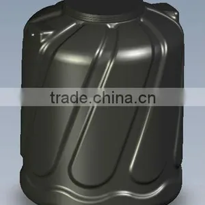 HDPE Extrusion Plastic Water Barrel Blow Mould thumbnail-1