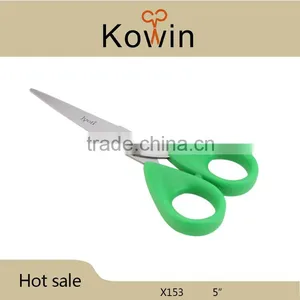 Plastic Handle Safety School Student Scissors thumbnail-1
