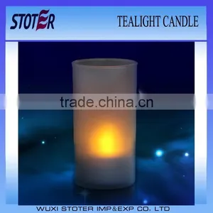 LED Tealight Candle With Cup Outside thumbnail-1