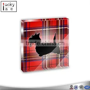 Best Acrylic Blank Glass Paperweight/cheap Acrylic Paperweight thumbnail-1