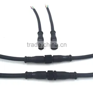 LED Light Strips IP66 IP67 IP68 2pin 3pin 4pin Male and Female Waterproof Electrical Cable Connector thumbnail-4
