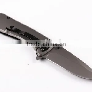 OEM 440 Blade Pocket Knife With Titanium Surface thumbnail-2