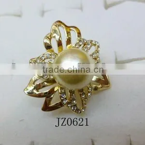 New Design 10k Gold Pearl Ring thumbnail-1