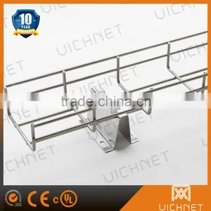 Perforated UL CE Certificated With 10 Years Warranty Stainless Steel Basket Cable Tray thumbnail-3