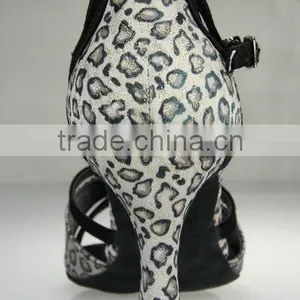 Suphini Super Hot Design Latin Dance Shoes Leopard thumbnail-3