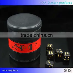 2015 Hot Selling Custom Leather Custom Dice Cup thumbnail-3