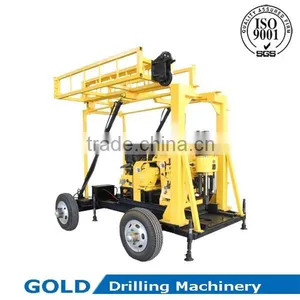 Multi-usage Hydraulic Support Arm Trailling Drilling Rig thumbnail-1