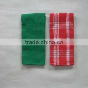 Yarn-dyed Waffle Cotton Kitchen Towel Wholesale Home Textile China Supplier thumbnail-3