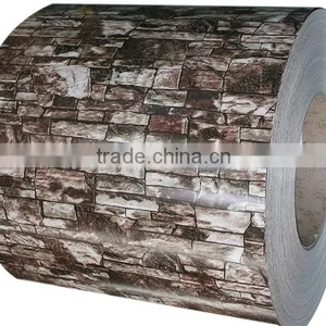 Prepainted Galvanized Pattern Steel Coil for Integrated Metope thumbnail-1
