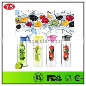 2016 New Design 700ml Bpa Free Tritan Fruit Infuser Water Bottle thumbnail-4