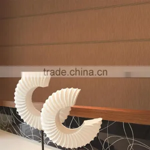Cheap Modern Decorative Wallpaper of Brown Color for Living Room thumbnail-3