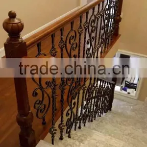 Wrought Iron Stair Railing Panels , Stair Handrail , Wrought Iron Stair Railing on Online Shopping thumbnail-2