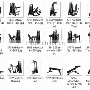 Multi Gym Equipment Bodybuilding Supplements Lateral Raise SP03 thumbnail-2