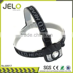 3W+4 Red LED Headlight Camping Headlamp Outdoor Emergency Head Torch Rubber Priting thumbnail-1