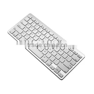 New Arrival ! Hot Sales!Bluetooth Wireless White Keyboard Portable for PC Phone New thumbnail-3