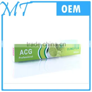 High Quality pe Cling Film for Keep Food and Fruit Fresh Clear Packaging Film Plastic Film thumbnail-2