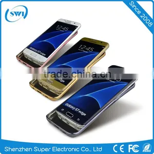 Wholesale China Golden Electroplating TPU Full Cover Case for Samsung S7 Edge Mobile Phone Back Cover thumbnail-4